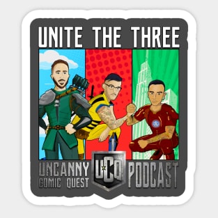 Unite The Three Sticker